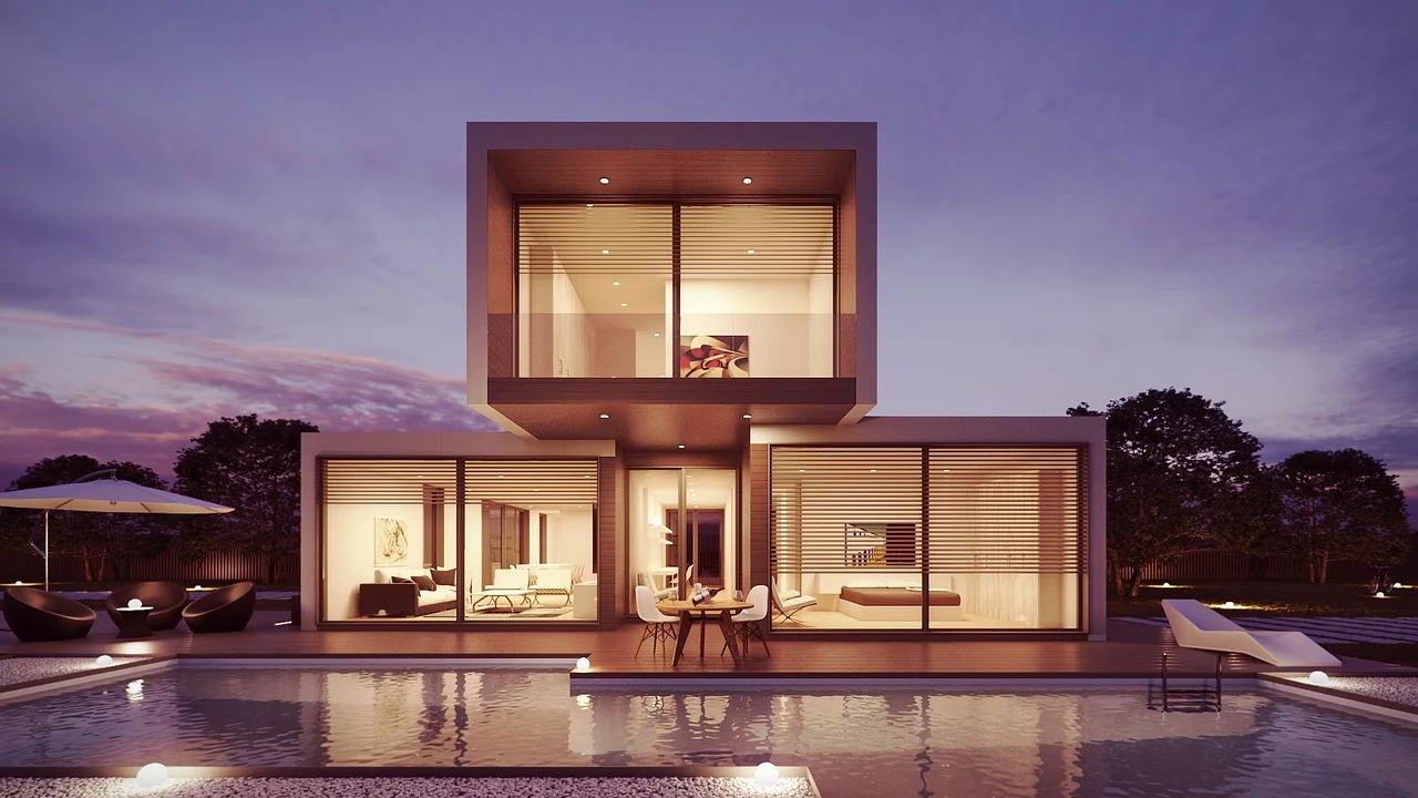 house, pool design