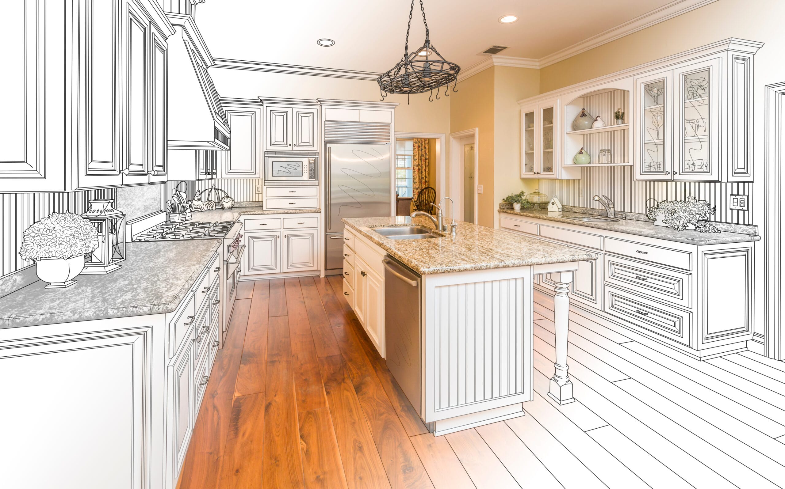 3D Kitchen Rendering Services - Opulent 3D Studio