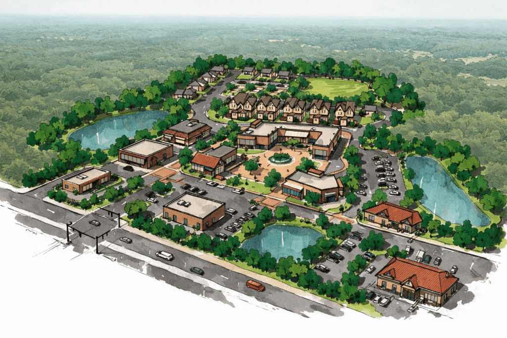 Subdivision Marketing For Developers, 3D site plan Service